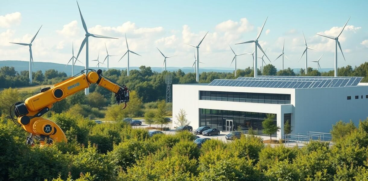 Nachhaltige Fertigung durch Digitalisierung