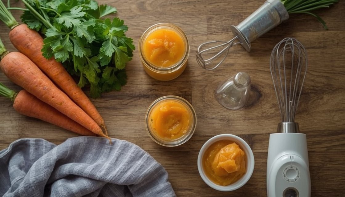 Beikost im ersten Jahr: selbst kochen vs. Gläschen